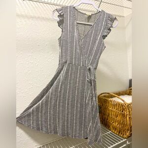 Anthropologie Caution To The Wind Women’s Black & White Short Dress - Size Small